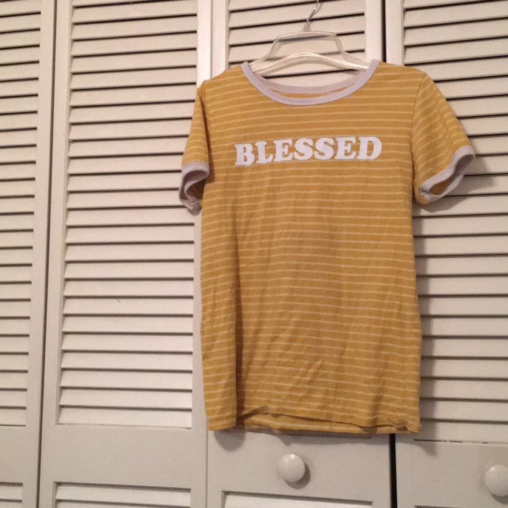 Blessed Yellow Tee